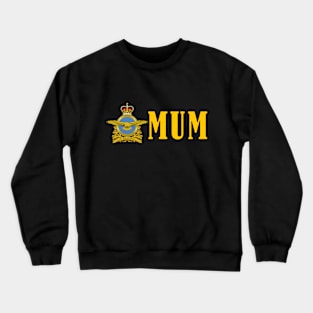 Bold design for anyone whose Mum or Dad serves in the Canadian Armed Forces Crewneck Sweatshirt